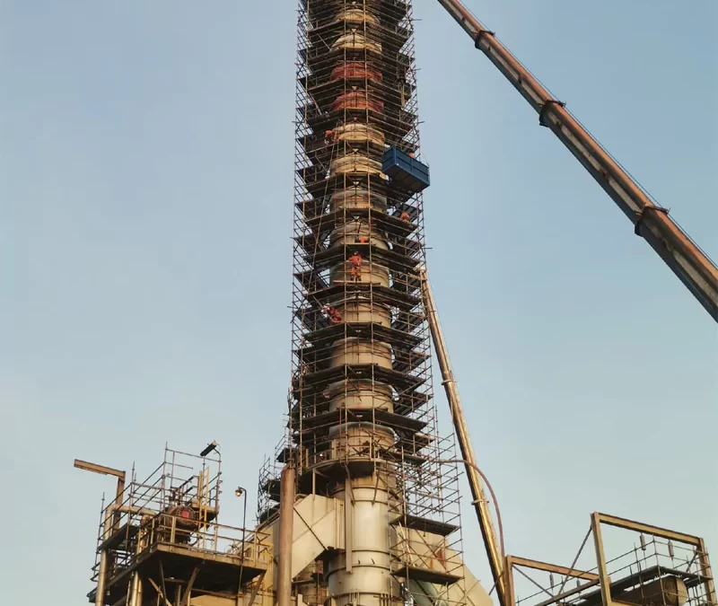 85m Chemney Cover for the DHC 2025 Shutdown Maintenance