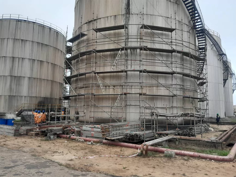 Maintenance Tank 15m X 17m Outside for SMB