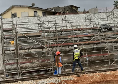 Part 4 Masonry walls Abidjan Metro for SICMA